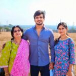 Nikhil Siddhartha Instagram - Happy Women's day... With The two important Women in my Life ☺ Mom & @pallavi.varma #womensday #happywomensday