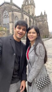 Nikhil Siddhartha Instagram - Sending You all Love from Us both ❤️ Throwback #scotland #travel