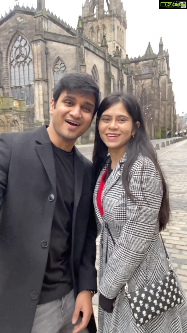 Nikhil Siddhartha Instagram - Sending You all Love from Us both ❤️ Throwback #scotland #travel