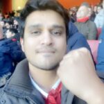 Nikhil Siddhartha Instagram - Arsenal Scoring goals Freely 👻 The energy here is mad 👻👻👻 @arsenal #Football #arsenal