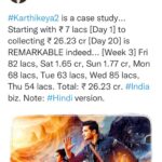 Nikhil Siddhartha Instagram – 🙏🏽🙏🏽🙏🏽 Indian Movie Lovers… thanks for the Unanimous Love for #Karthikeya2Hindi #Karthikeya2 
We have been crossing some big milestones and it’s all thanks to u 🙏🏽🙏🏽🙏🏽🙏🏽🙏🏽🙏🏽 we r still playing in every city… please do watch it if you haven’t yet 🙏🏽🔥