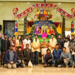 Nikhil Siddhartha Instagram – Shooting for a Massive Schedule in London… The unit Made sure to take the Darshan of Lord Karthikeya Swamy at the Ilford London Murugan Temple 🙏🏽 @sudheerkvarma @rukmini_vasanth @divyanshak @harshachemudu @svccofficial #bvsnprasad London Sri Murugan Temple, East Ham