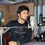 Nikhil Siddhartha Instagram - #18Pages Dubbing Starts off 😇 good to be back in the Studio... Movie Getting Ready 👍🏼
