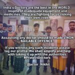 Nikhil Siddhartha Instagram – I Stand With Our Doctors.. 

India’s Doctors are the best in the WORLD. 
Inspite of inadequate equipment and medicines. They are fighting for us risking their own lives. 

Assaulting any doctor should be made a NON BAILABLE OFFENCE. 

If you witness any such incidents please tag our profile. We shall amplify and help with taking it up with the authorities. #ProtectDoctors #doctor #savedoctors 

– @actor_nikhil