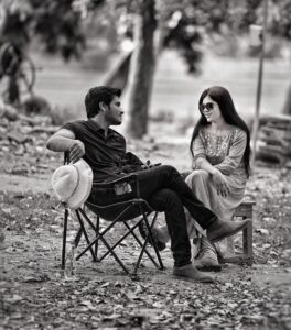Nikhil Siddhartha Instagram - When Wifey Came to the Shoot Location 👫 @pallavi.varma 
PC- @seshu__vardhan