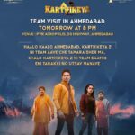 Nikhil Siddhartha Instagram - AHMEDABAD Gujarat we are cominggg to visit you … Attending a Special show and Press Meets all day in Ahmedabad #Karthikeya2Hindi #Karthikeya2