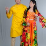 Nikhil Siddhartha Instagram - Diwali Ready 💃🕺 Outfits by @thebutterflyfactorycouture u guys r awesome 👍🏼 @pallavi.varma PC- @snappers.in