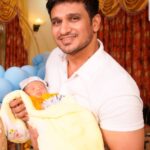 Nikhil Siddhartha Instagram - Congrats Sonali & Bava Garu @amarnath_madduluri for giving me a cute baby alludu...