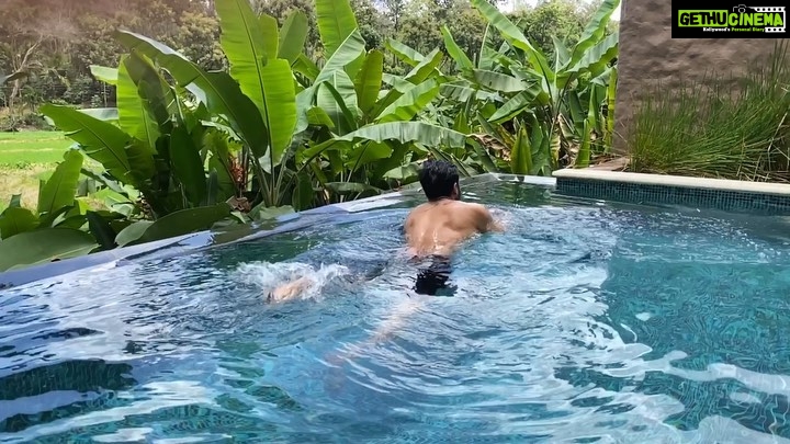 Nikhil Siddhartha Instagram - 🏊🏽♂️Dip In The Pool 🐥 #travel #outdoors #yolo