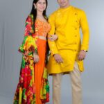 Nikhil Siddhartha Instagram - Diwali Ready 💃🕺 Outfits by @thebutterflyfactorycouture u guys r awesome 👍🏼 @pallavi.varma PC- @snappers.in