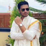 Nikhil Siddhartha Instagram - This year, I'm celebrating #OnamWithTMX and this exquisite range of festive watches by TMX is my new favourite. Onam, a festival that celebrates new harvests, new dreams and new goals! I cherish all the moments of festivities with my loved ones. Lets celebrate new beginnings together! Get your TMX watch at your nearest watch retailer today! #HappyOnam #Onam #Celebration #Onam2020 #TimexIndia #TMX