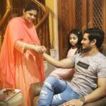 Nikhil Siddhartha Instagram – Happy Raksha Bandhan… 
My Sister Sonali,Rithu Nd Me Celebrating this beautiful Tradition 😇