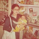 Nikhil Siddhartha Instagram – That’s MOM and yeah ME looking all weird at a few months old 😝 
Happy Mothers Day Mummy… and to all the mothers around the world… 🙏🏼thank u for bringing us into this world