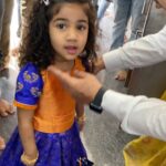 Nikhil Siddhartha Instagram - The Chief Guest for Our Movie Muhurtam... Allu Arha 🤗 with her lovely Taatha #18Pages is the Movie Title Shoot Begins 🤓 @allusnehareddy @alluarjunonline @bunnyvas @aryasukku @palnati_surya_pratap @geethaarts