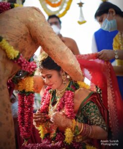 Nikhil Siddhartha Instagram - Ready for the Next Adventure in life with @pallavi.varma 👫  More Pics from the Wedding
Decor @ekaa_customdecor Snapped by @aswin_suresh_photography