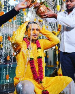 Nikhil Siddhartha Instagram - PELLI KODUKU READY 👻 #NikPal #lockdownwedding