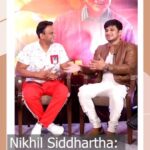 Nikhil Siddhartha Instagram – @actor_nikhil opens up on how #karthikeya2 has become a movement.

#nikhilsiddhartha #reel #explorepage #entertainment #interview #Bollywood #telugusuperstar #southsuperstar #panindiasuperstar #chingari

@nikhil_fans_here @nikhil_siddharth_fan_page @nikhil_siddhartha_fans @nikhil_icon_official @lovable_idiot_nikhil @team_nikhilsiddhartha