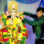 Nikhil Siddhartha Instagram – Jai Ganesh Maharaj 🙏 
Visited nd took Blessings from this Eco friendly Ganesha 😇