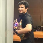 Nikhil Siddhartha Instagram - I have the INFINITY STONES GAUNTLET.. what shall we do with it.. Make the Worlds Poverty Hunger and Suffering disappear... Fingers SNAPPP👌🏼 #avengersendgame