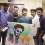 Nikhil Siddhartha Instagram – Vignan College of Engineering Vizag showered sooo much Love when i was there… Thanks buddies for the crazy welcome… especially these two @rk_adapa1027 @kishan.ganesh1@gmail.com who made these Wonderful pieces for me… HUGSS🤗 ♥️