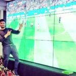 Nikhil Siddhartha Instagram – FIFA WORLD CUP… o yeah… 😍 #fifaworldcup2018 #croatia #russia 
PC: @ram_pradyum