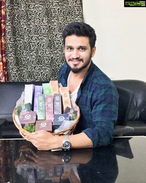 Nikhil Siddhartha Instagram - Thank you Hempsters for these products. They are unique and amazing. All the products are made with your love and care. Go try them and feel the difference!🌿 @hempstersindia