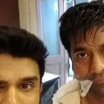 Nikhil Siddhartha Instagram - Papom Pasi Vadu 👶 ... @vennelakish #NextMovie #BackToShoot #AfterKirrak #FunNightShoots 😁😀 https://t.co/wkiChreQ4G