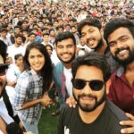 Nikhil Siddhartha Instagram – Crazy response for KIRRAK PARTY everywhere… today Met so many college students who watched KIRRAK PARTy twice and Thrice… wow thank u my lovely buddies 😍😍😍