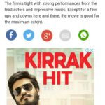 Nikhil Siddhartha Instagram - Thanks to the Critics too who have Liked the film KIRRAK PARTY 😁