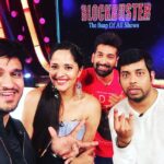 Nikhil Siddhartha Instagram – Kirrak Party Promotions Shuruuu… Back to Back Tv Shows 🤓with Kirrak Party Heroine @Simranpareenja1 @mirchi_rj_hemant 
Time for Blockbuster #anasuya Nd Tollywood Squares with Navs/Tinku boy 👻