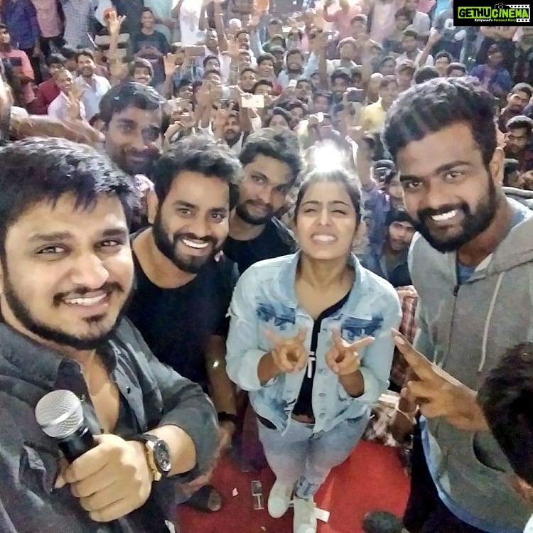 Nikhil Siddhartha Instagram - MONDAY MORNING show Shanti and MATINEE Bramharamba... KIRRAK PARTY gang with the CROWDS.. love u all for making the movie such a success 😍😚