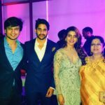 Nikhil Siddhartha Instagram – Mum and me with this lovely couple… wishing #chaysam
All the happiness in life 
@chay_akkineni @samantharuthprabhuoffl