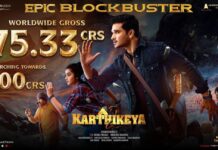 Nikhil Siddhartha Instagram - THANK YOU INDIA🙏🏽🙏🏽🙏🏽 We r overwhelmed with the Love… Please go watch in Theatres 🔥❤️❤️❤️ #Karthikeya2 #Karthikeya2Hindi