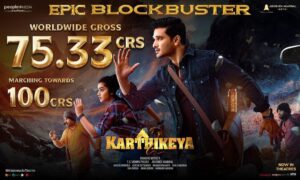 Nikhil Siddhartha Instagram - THANK YOU INDIA🙏🏽🙏🏽🙏🏽 We r overwhelmed with the Love… Please go watch in Theatres 🔥❤️❤️❤️ #Karthikeya2 #Karthikeya2Hindi