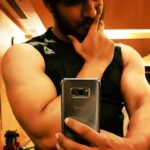 Nikhil Siddhartha Instagram – Letting off steam in the Gym 😡😰