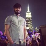 Nikhil Siddhartha Instagram - With My date for tonight👉🏼 Empire State Building 🌃 #empirestatebuilding #NewYorkCity #thursdayisthenewfriday 230 Fifth: Best Heated Rooftop Bar/Club/Restaurant In NYC
