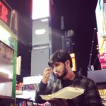 Nikhil Siddhartha Instagram - This is the BEST FEELING IN THE WORLD.. After a lot of partying Chicken Over Rice on the streets of Manhattan.. Can't wait to do it all over again 👅