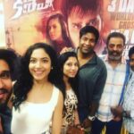 Nikhil Siddhartha Instagram – Here it is KESHAVA THANKS MEET 👻👻👻 Celebrating a stunning opening with these lovely ppl @rituvarma 
Thank you all for showering us with ur Love nd Collections😘😘