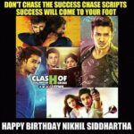 Nikhil Siddhartha Instagram - ‪Received Sooooo much luv on my Birthday frm all of u❤️🤗 ‬ ‪Read all ur Tweets nd Mssgs 🤓 we shall celebrate soon. ‬ ‪And I loved some memes 😝🤗🙏🏼‬
