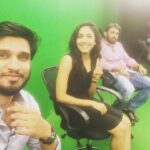Nikhil Siddhartha Instagram - Going Live now on NTV with this mad GANG 👻👻👻