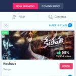 Nikhil Siddhartha Instagram - The BOOKINGS for KESHAVA have been OPENED... 👻 3 more days for the RELEASE MAY 19th 🤗 Plz do watch it in Theatres 😃