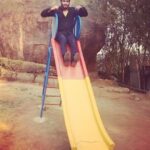 Nikhil Siddhartha Instagram – Wishing You all a HAPPY HAPPY UGADI 😃😀😝🤗 Nd wishing u as much fun everyday of this year as much as I had sliding down this lill slide 👻👻👻😻😍🤡