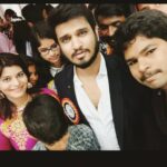 Nikhil Siddhartha Instagram – Students..College Fest.. what a warm welcome..