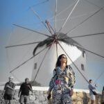 Nikki Galrani Instagram - GREECEy hair, don't care 🖤 #TakeMeBack 📸 : @aadhiofficial Mykonos, Greece