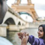 Nikki Galrani Instagram - Paris, mon amour ♥ Celebrating 100 days of our marriage in the #CityOfLove