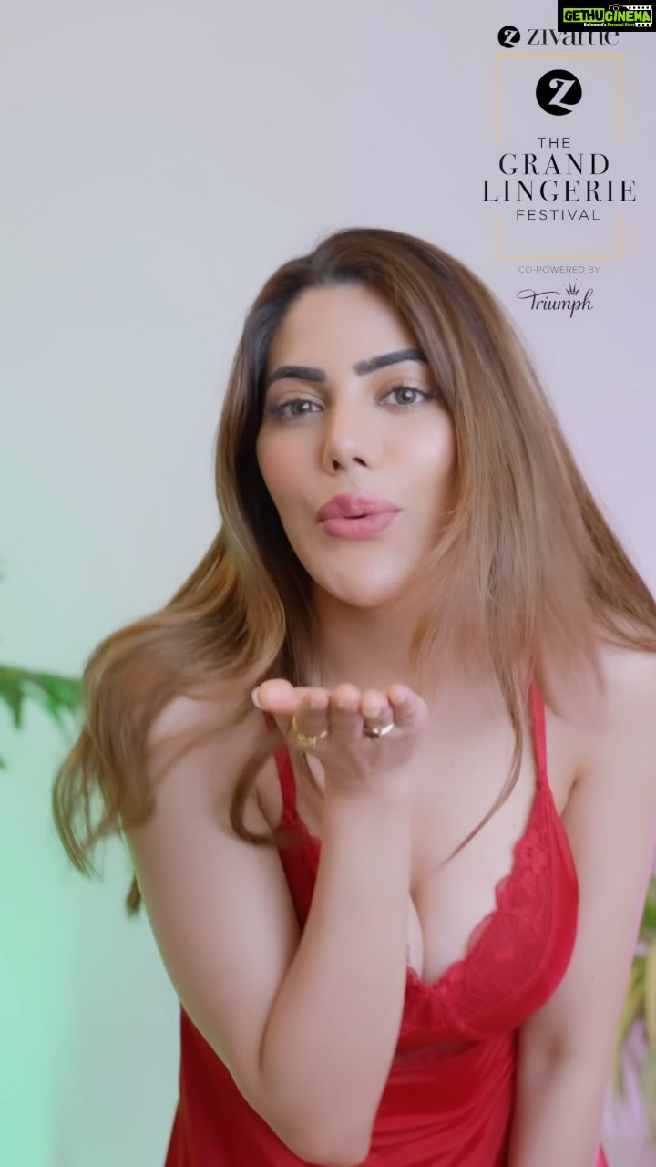 Nikki Tamboli Instagram - 🤩I have the biggest news of the year🤩 @officialzivame 's Grand Lingerie Festival is live with upto 70% Off + Free Shipping! Use code NIKKIZIVAME15 to get an additional 15% Off on over 50,000+ styles from bestselling brands! Shop Now! #GrandLingerieFestival #sale #offers #discounts #lingerieshopping #intimatewear #GLF #fashion #ad #selflove #essentials #deals #activewear #sleepwear #shapewear #lingerie