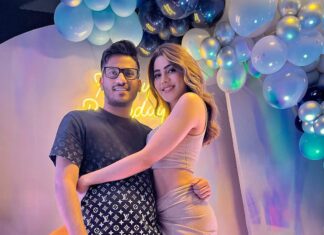 Nikki Tamboli Instagram - Ours is a love that's as true and tender as they come! Happy birthday, my lover and best friend @mananshahofficial #alwaysforever #bff ❤️❤️