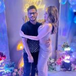 Nikki Tamboli Instagram - Ours is a love that's as true and tender as they come! Happy birthday, my lover and best friend @mananshahofficial #alwaysforever #bff ❤️❤️