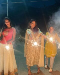 Nivetha Pethuraj Instagram - Happy Diwali 🤍