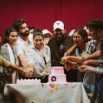 Nivin Pauly Instagram - Electrifying vibe at the Providence College, Kozhikode. Thank you 😊❤️ #SaturdayNight 🤘🏼😎🤩🎭